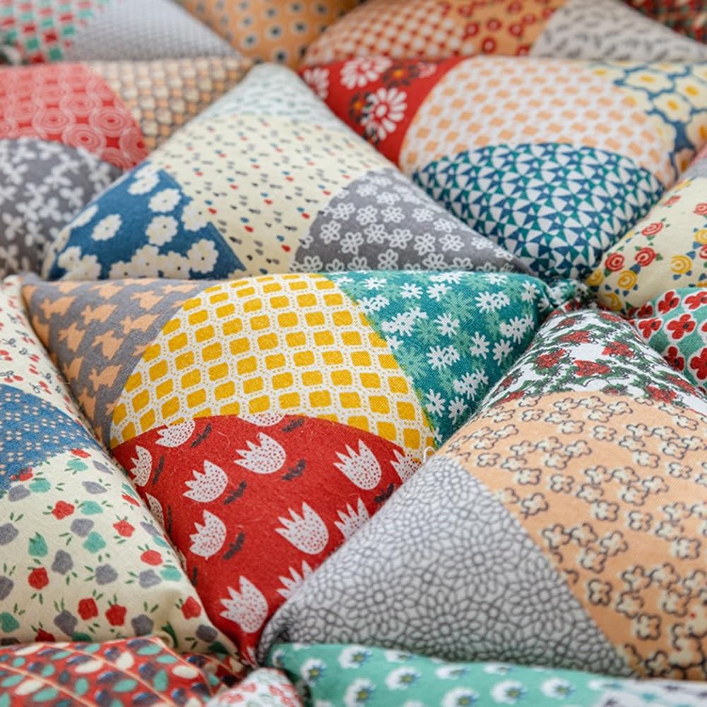 Amazon.com: vctops Bohemian Patchwork Cotton Quilted Sofa Couch